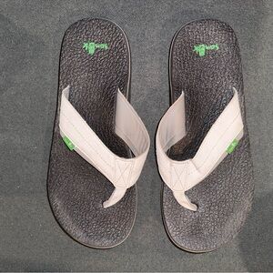 Sanuk Yoga Mat Flip Flops Women’s Size 10 Beach Sandals